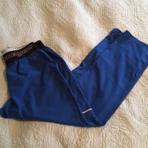 Sketchers scrub pants royal blue medium